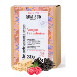 THÉ NOIR NOUGAT FRAMBOISE -...