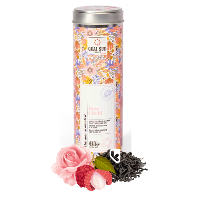 THE NOIR - LITCHI ROSE - QUAI SUD