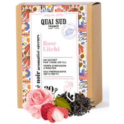 THÉ NOIR ROSE LITCHI -...