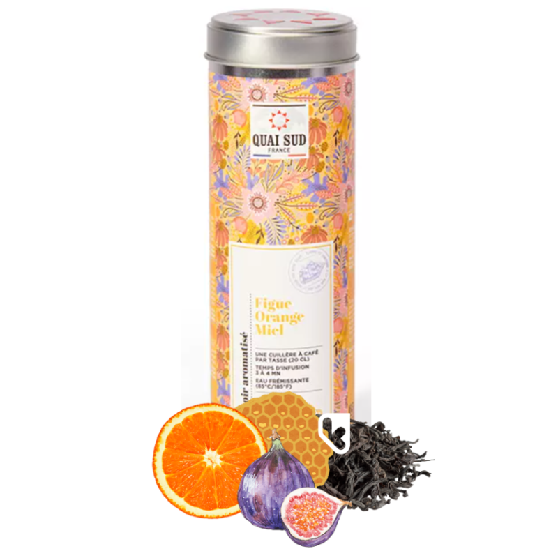 THE NOIR - FIGUE ORANGE MIEL - QUAI SUD