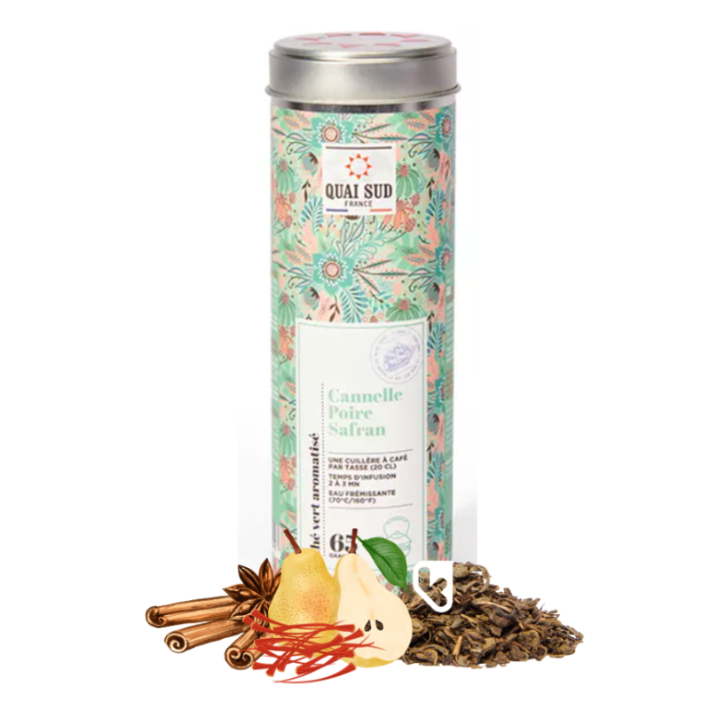 THE VERT - CANNELLE POIRE SAFRAN - QUAI SUD