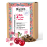 THÉ VERT ECLATS DE ROSE CERISE - BOÎTE 15 INFUSETTES - QUAI SUD