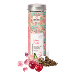 THÉ VERT ÉCLATS DE ROSE...