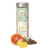 Thé Vert Orange sanguine, Mangue - Boîte ronde 75g - QUAI SUD