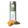 THÉ VERT DE NOËL ORANGE CANNELLE - BOÎTE RONDE 85g - QUAI SUD