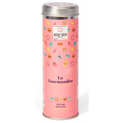 THE NOIR - LA GOURMANDISE - VIOLETTE FRAISE - QUAI SUD