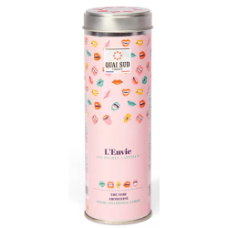 THE NOIR - L'ENVIE - POMME FRAMBOISE CERISE - QUAI SUD