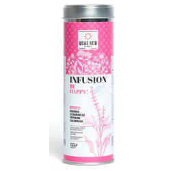 INFUSION BE HAPPY - BOÎTE RONDE 85G - QUAI SUD