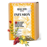 INFUSION "ZÉRO TOX" Rooibos rouge, Rooibos vert, Vigne rouge, Citron - BOÎTE 15 INFUSETTES - QUAI SUD