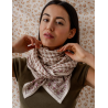 GRAND FOULARD - AARTI VANILLE - BINDI ATELIER