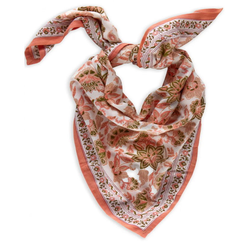 GRAND FOULARD - MATIRA BLUSH - BINDI ATELIER
