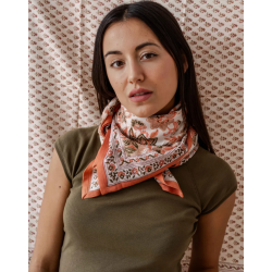 GRAND FOULARD - MATIRA BLUSH - BINDI ATELIER