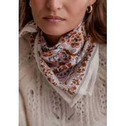 PETIT  FOULARD INDIEN - KIALA BLOOM - BINDI ATELIER