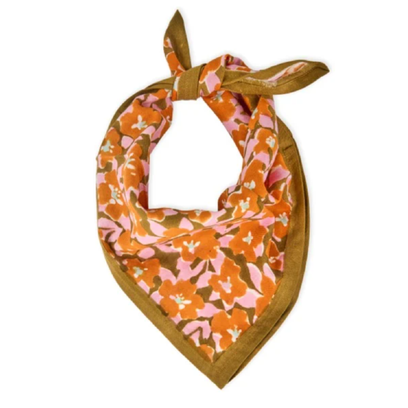 PETIT  FOULARD INDIEN - POSY CANNELLE - BINDI ATELIER