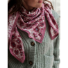 GRAND FOULARD INDIEN - POSY DAHLIA - BINDI ATELIER
