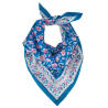 PETIT  FOULARD INDIEN - EDEL AQUA  - BINDI ATELIER