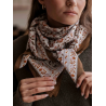 GRAND FOULARD INDIEN - EDEL AMBRE - BINDI ATELIER