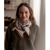 GRAND FOULARD INDIEN - EDEL AMBRE - BINDI ATELIER