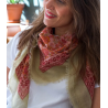 FOULARD EN LAINE - OUNA AMANDE- BINDI ATELIER