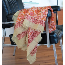 FOULARD EN LAINE - OUNA AMANDE- BINDI ATELIER