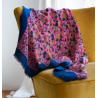 FOULARD EN LAINE - OUNA PINK - BINDI ATELIER