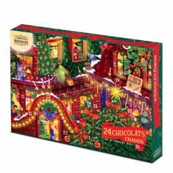 COFFRET 24 CHOCOLATS CHAUDS EN ATTENDANT NOEL 24X25G - LE COMPTOIR DE