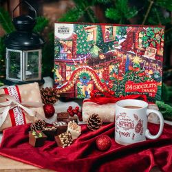 COFFRET 24 CHOCOLATS CHAUDS EN ATTENDANT NOEL 24X25G - LE COMPTOIR DE