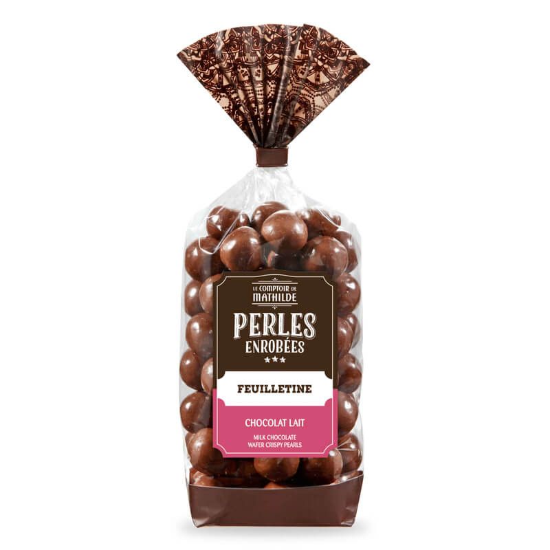 PERLES FEUILLETINE CHOCOLAT AU LAIT 170G - LE COMPTOIR DE MATHILDE