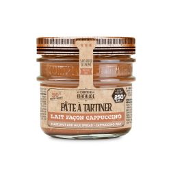 PATE A TARTINER CHOCOLAT AU LAIT CAPPUCCINO 250G - LE COMPTOIR DE MATHILDE