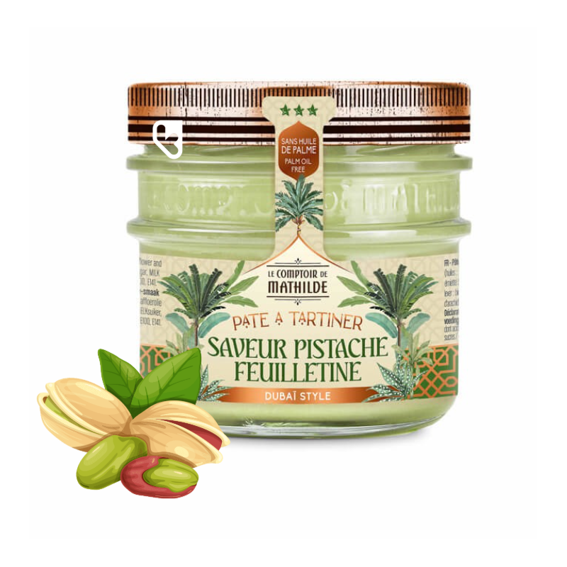 PATE A TARTINER DUBAI STYLE 250G - LE COMPTOIR DE MATHILDE
