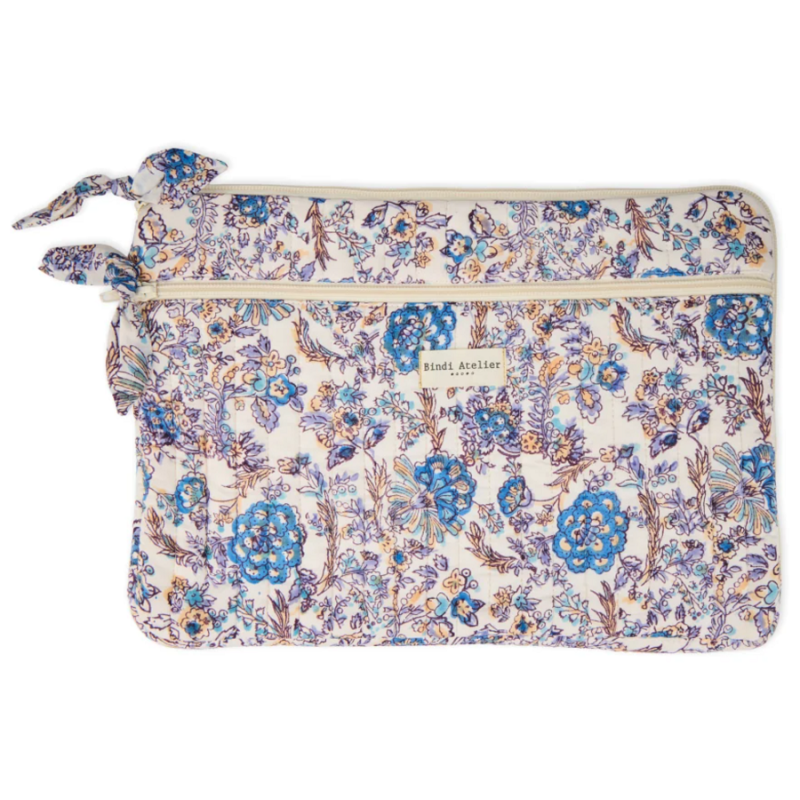 POCHETTE D'ORDINATEUR -KIALA CÉLESTE - BINDI ATELIER
