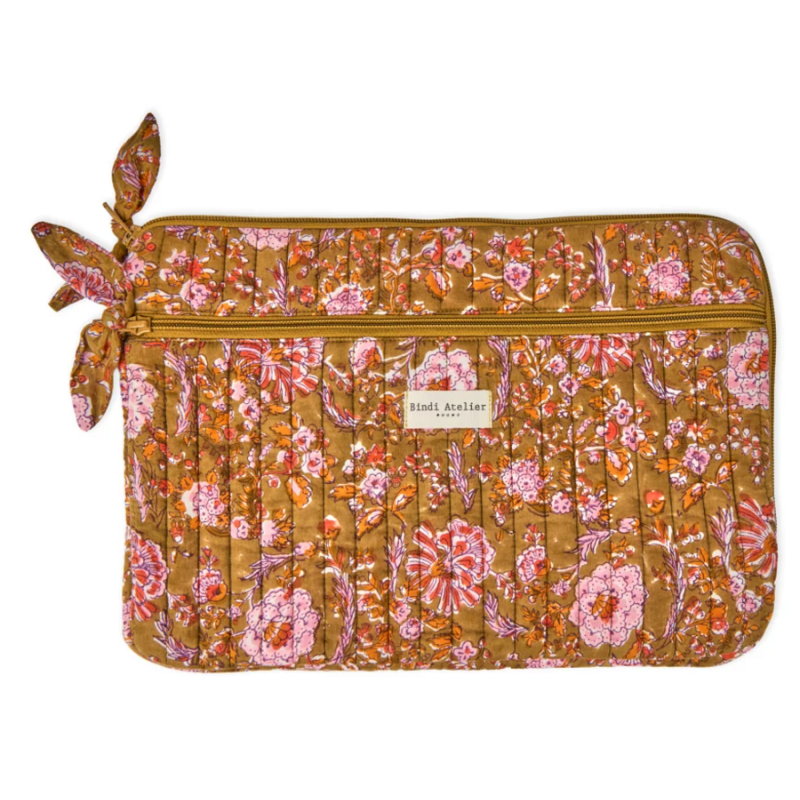POCHETTE D'ORDINATEUR - KIALA BISCUIT - BINDI ATELIER