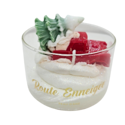 BOUGIE 2 MÈCHES ROUTE ENNEIGÉE - PEAU D'ÂNE