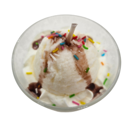 BOUGIE VERRINE VANILLE SUCREE - PEAU D'ANE