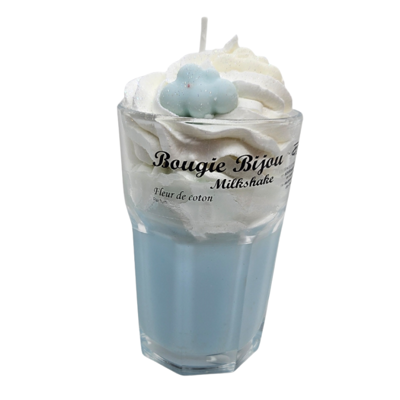 BOUGIE BIJOU MILKSHAKE NUAGE FLEUR DE COTON - PEAU D'ÂNE