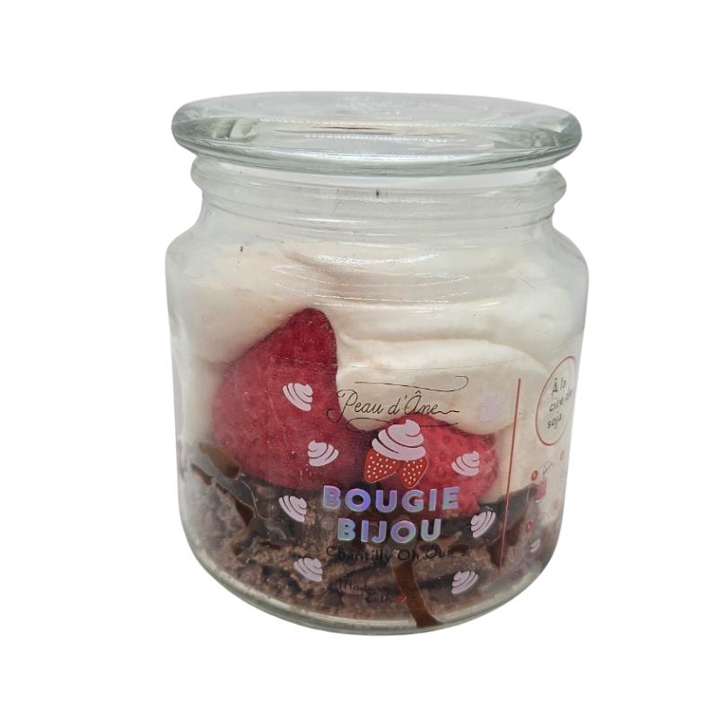 BOUGIE BIJOU GOURMANDE CHANTILLY OH OUI - PEAU D'ÂNE