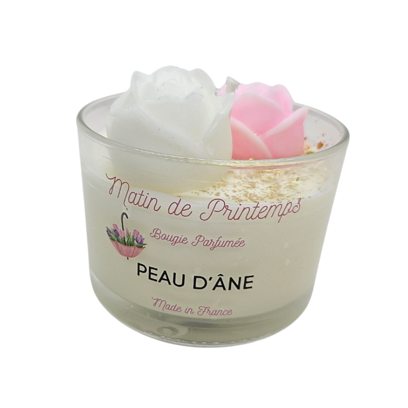 BOUGIE VERRINE MATIN DE PRINTEMPS - PEAU D'ÂNE