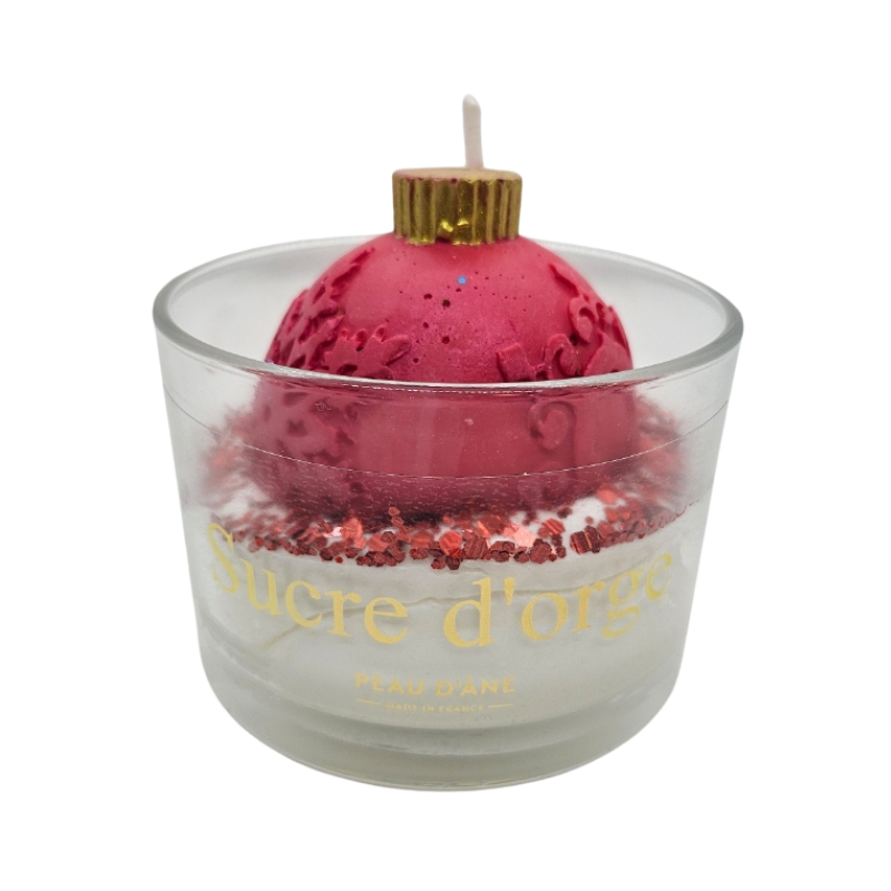 BOUGIE VERRINE SUCRE D'ORGE - PEAU D'ÂNE