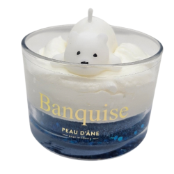 BOUGIE VERRINE BANQUISE - PEAU D'ÂNE