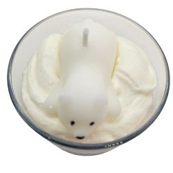 BOUGIE VERRINE BANQUISE - PEAU D'ÂNE