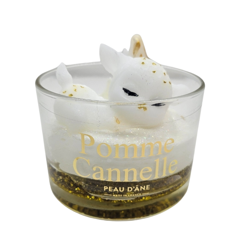 BOUGIE VERRINE POMME CANNELLE - PEAU D'ÂNE