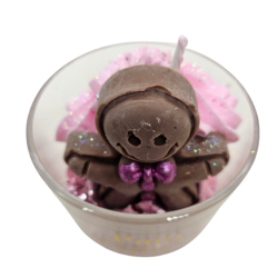 BOUGIE VERRINE PAIN D'ÉPICES ROSE - PEAU D'ÂNE