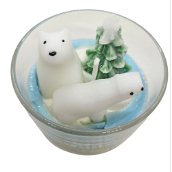 BOUGIE VERRINE VENT D'HIVER - PEAU D'ÂNE