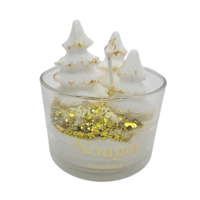 BOUGIE VERRINE NOUGAT - PEAU D'ÂNE