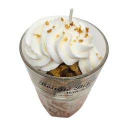 Bougie Bijou Milkshake - Gaufre au caramel - PEAU D'ÂNE
