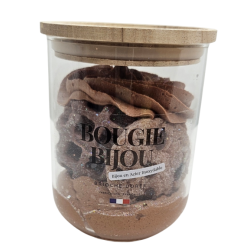 BOUGIE BIJOU BOIS BRIOCHÉ...