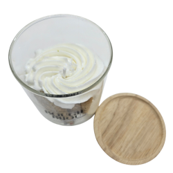 BOUGIE BIJOU BOIS CARAMEL PÉCAN - PEAU D'ÂNE