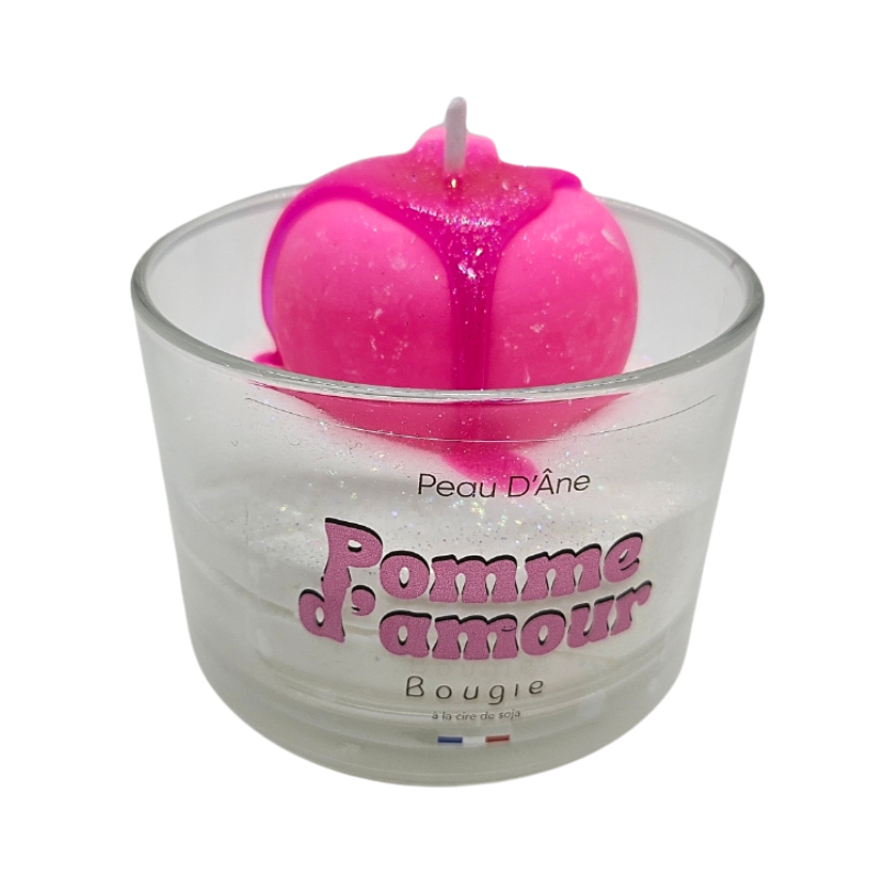 VERRINE POMME D'AMOUR ROSE - PEAU D'ÂNE