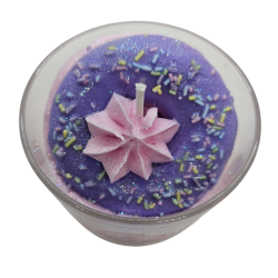 BOUGIE DONUT FRUITS ROUGES - PEAU D'ÂNE