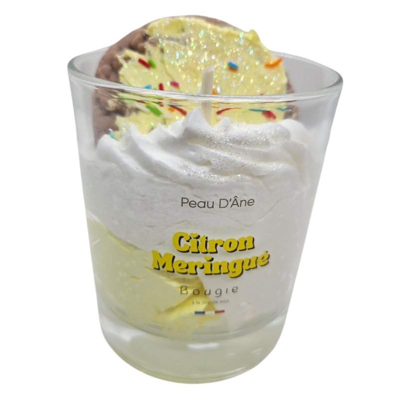 BOUGIE CITRON MERINGUE - PEAU D'ANE